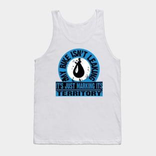 Bike is marking it's territory Tank Top